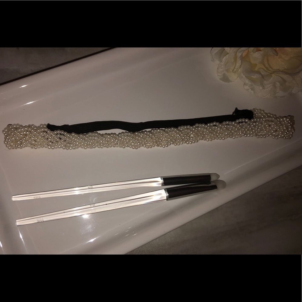 💚 3 FOR 20💚 Prom stretchy pearl headband